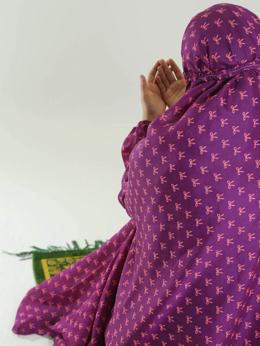 Namaz Chaddar_ Purple - Hijab Styles