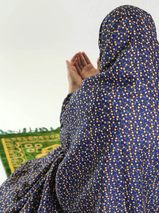 Namaz Chaddar_Soimoi Blue - Hijab Styles
