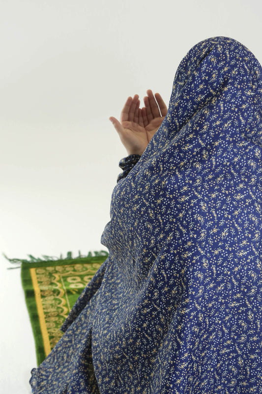 Namaz Chaddar_Navy Blue - Hijab Styles
