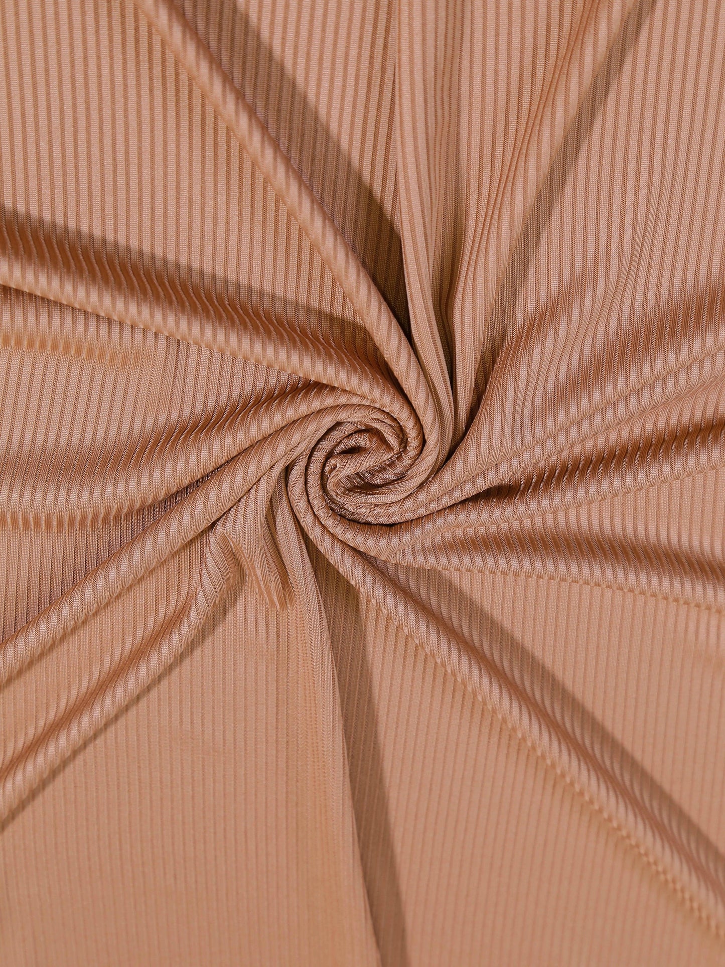 Bamboo Ribbed Jersey Hijab-Mocha