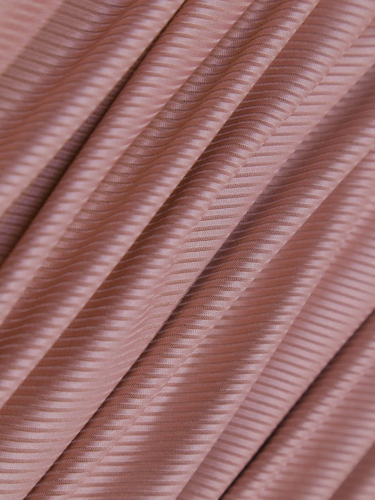 Bamboo Ribbed Jersey Hijab-Rose Tea