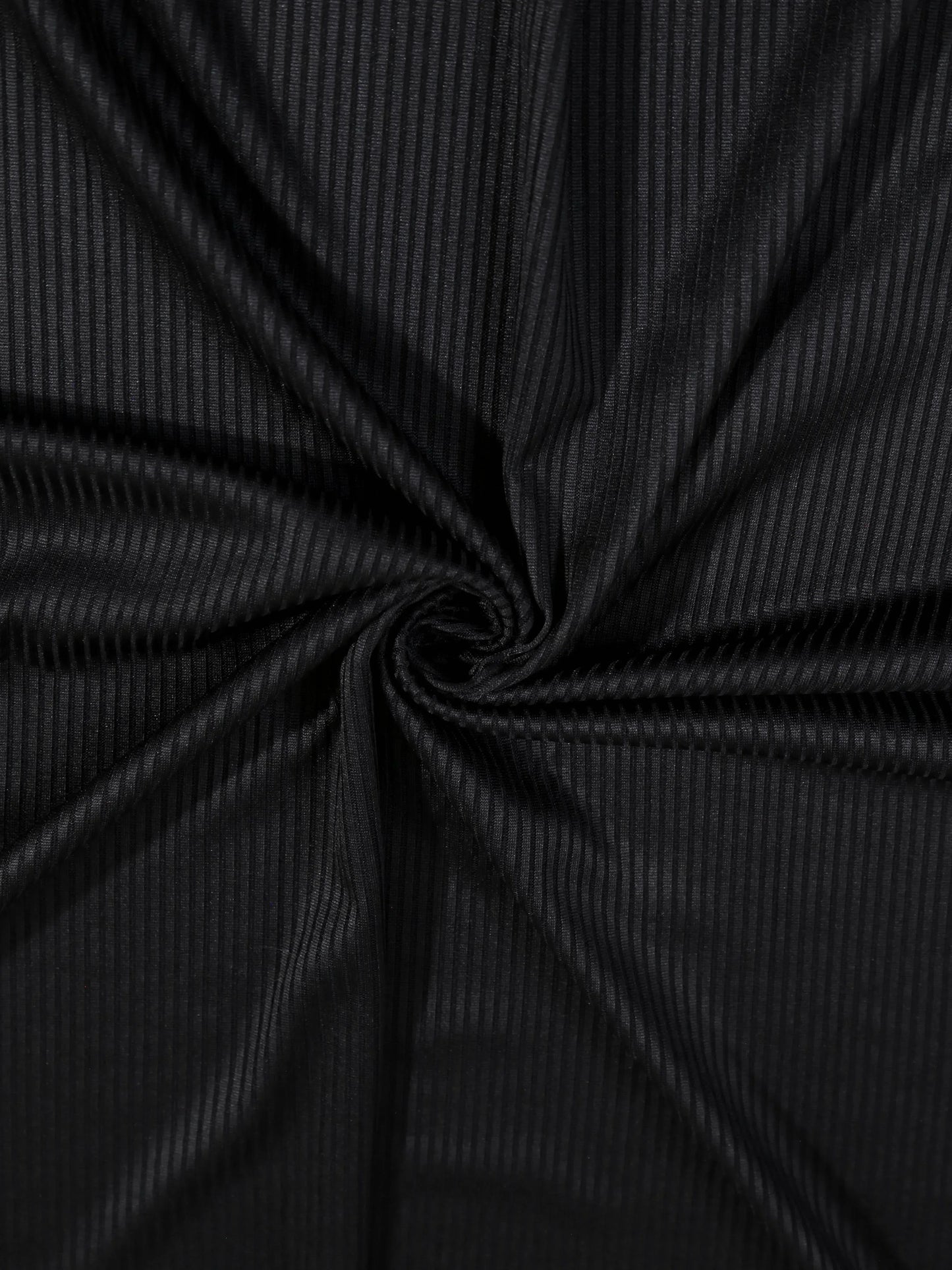 Bamboo Ribbed Jersey Hijab-Black