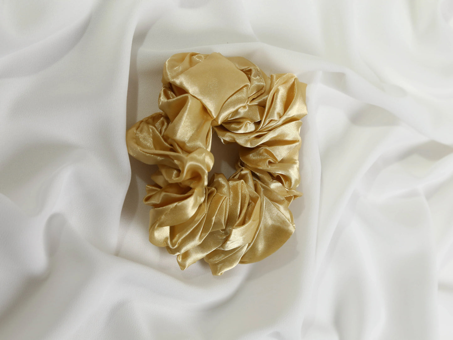Luxury Silk Satin Scrunchie - Hijab Styles