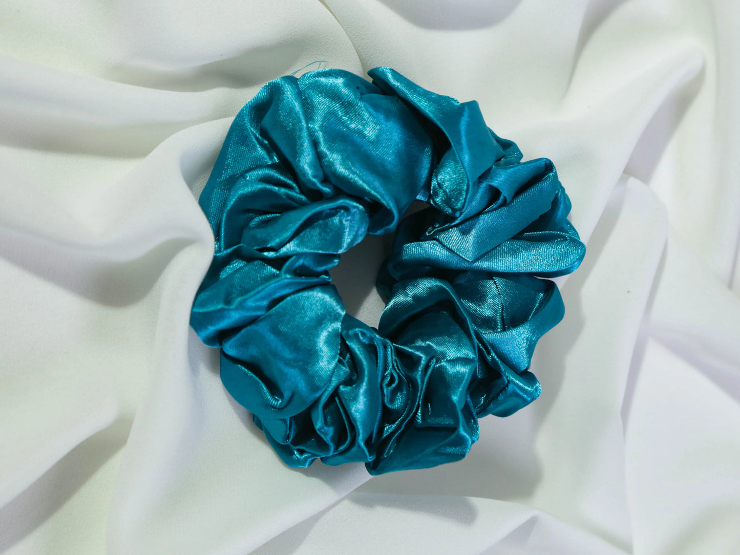 Luxury Silk Satin Scrunchie - Hijab Styles