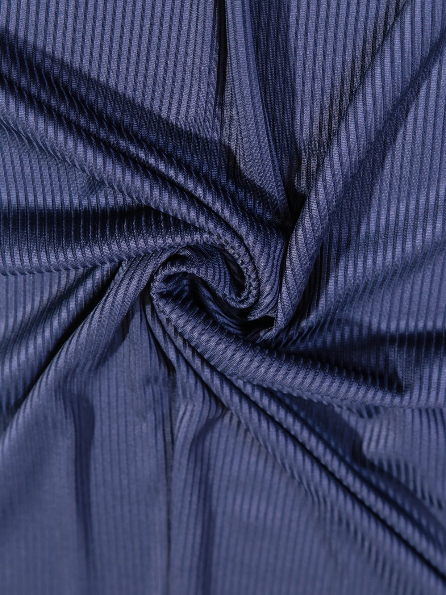 Ribbed Jersey Hijab-Navy