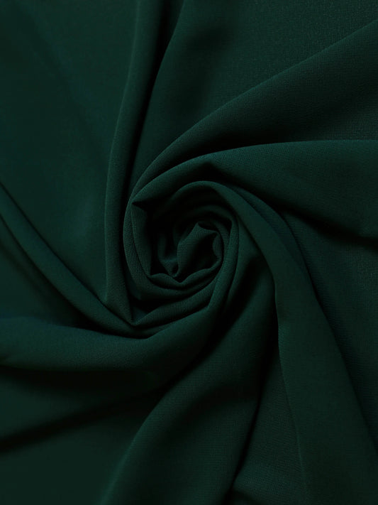 Georgette Plain-Ever Green - Hijab Styles