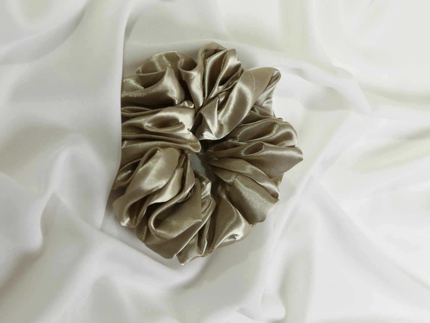 Luxury Silk Satin Scrunchie - Hijab Styles