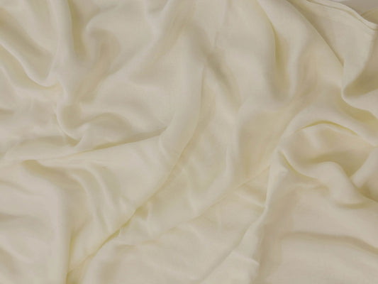 Premium soft ivory modal hijab with elegant drape