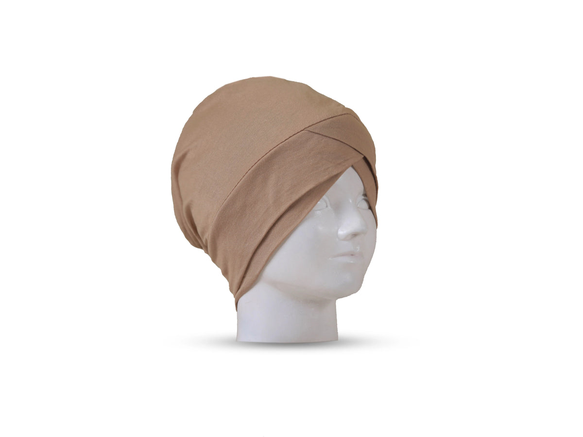Criss Cross Tube Hijab Cap | Cotton Jersey Undercap