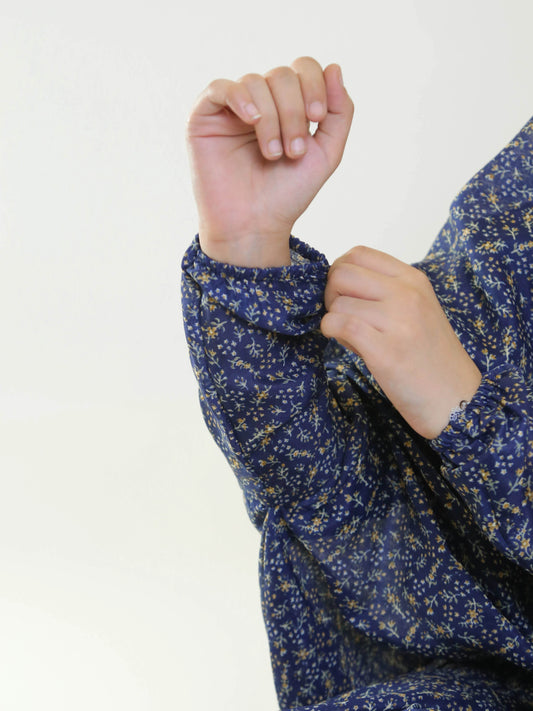 Namaz Chaddar_Navy Blue - Hijab Styles