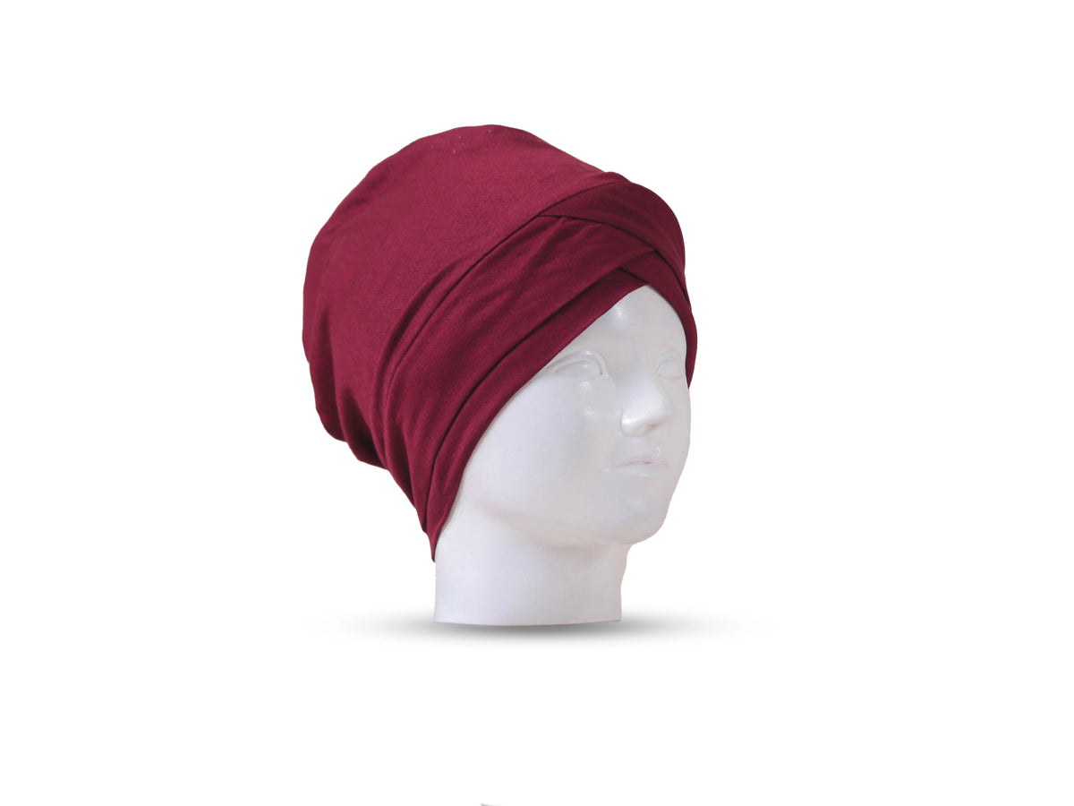 Criss Cross Tube Hijab Cap | Cotton Jersey Undercap