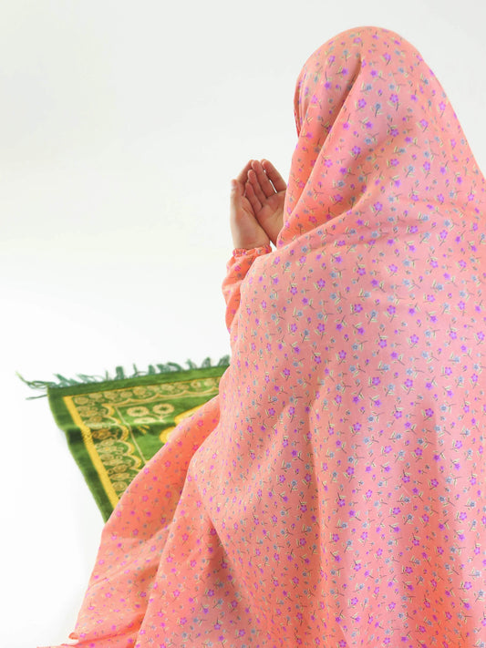 Namaz Chaddar_Peach - Hijab Styles
