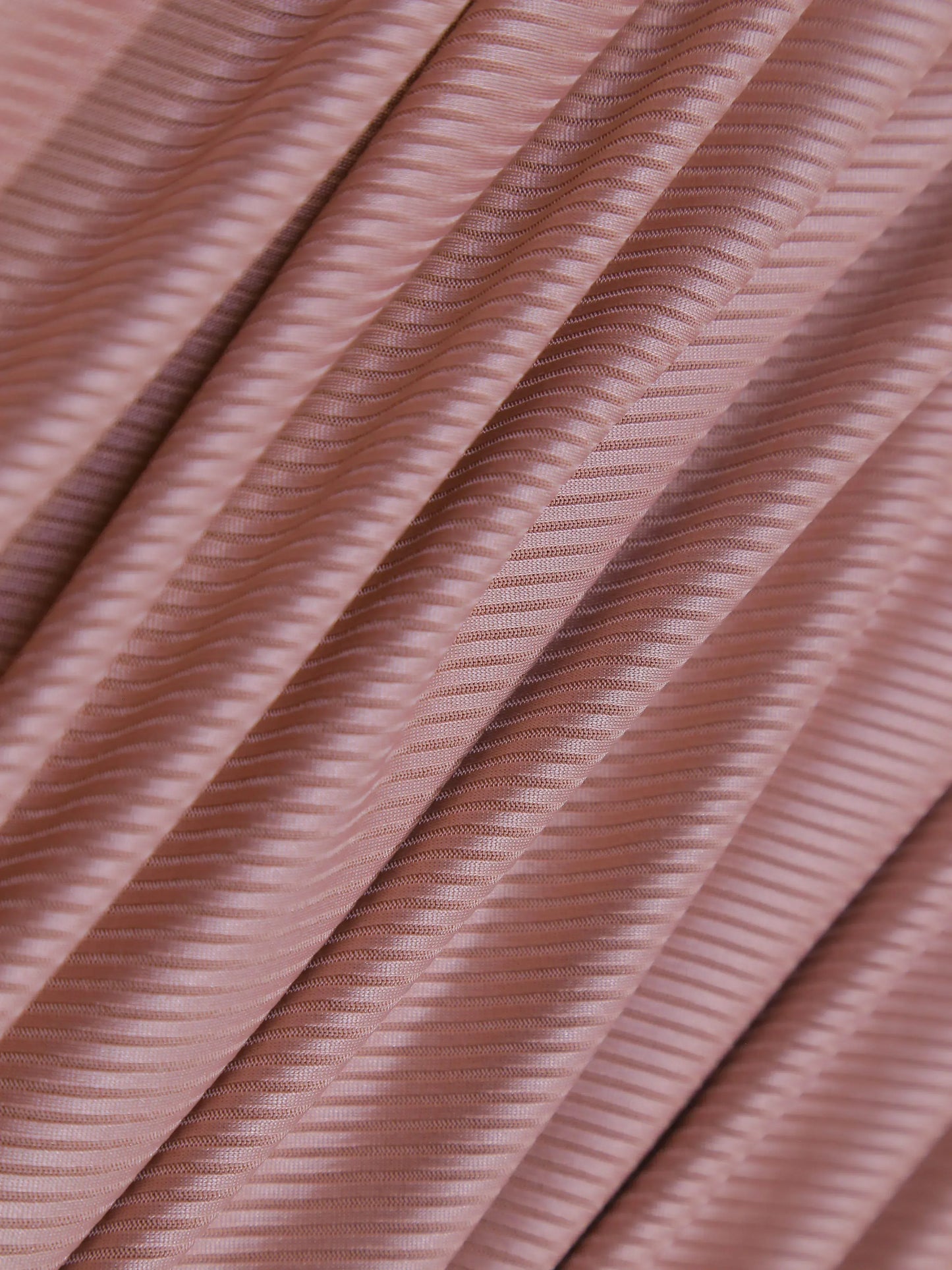 Bamboo Ribbed Jersey Hijab-Rose Tea