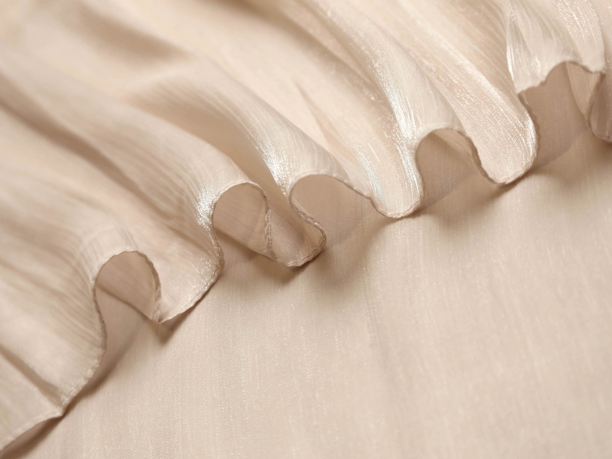  Elegant cream luxury silk hijab for modest fashion