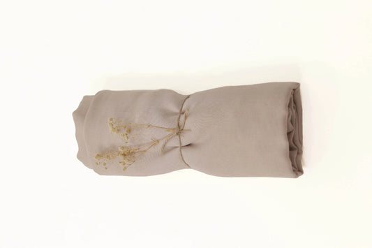 Plain modal hijab beige for women in Pakistan