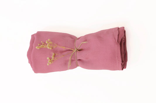 Plain modal hijab dusty pink for women in Pakistan