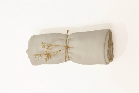 Plain modal hijab ivory for women in Pakistan