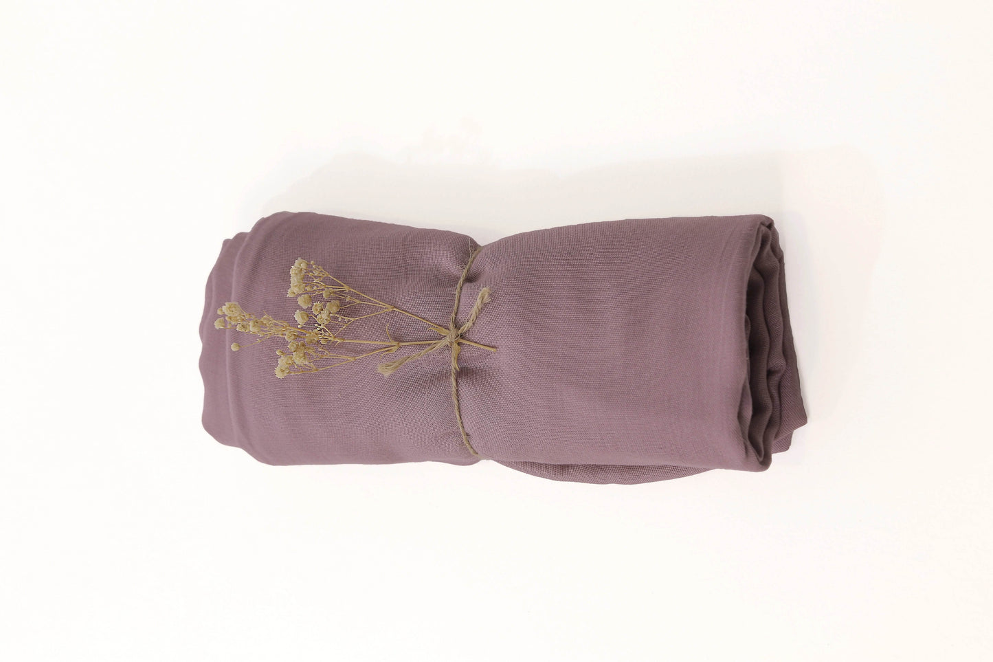 Plain mauve modal hijab for women in Pakistan