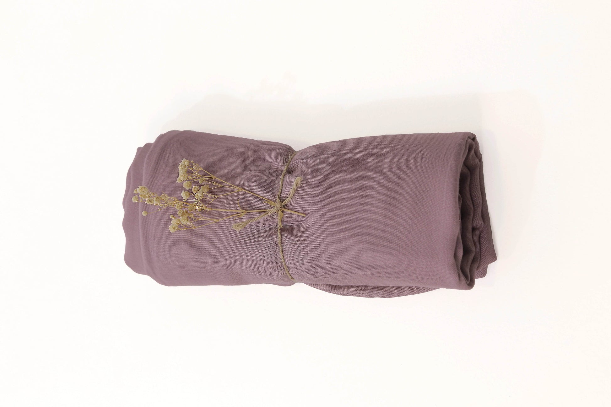 Plain mauve modal hijab for women in Pakistan