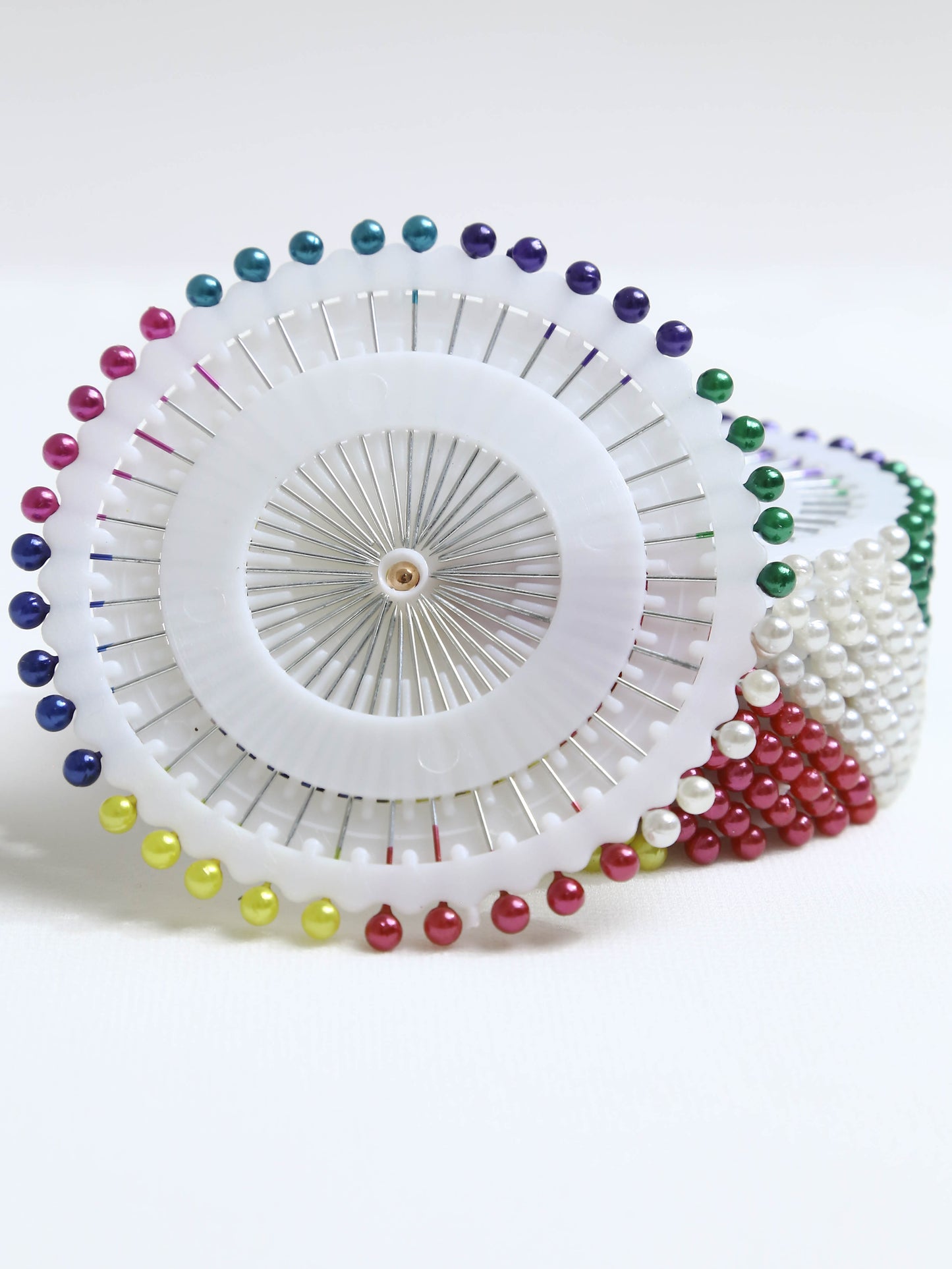 Round Hijab Pin Wheel Large- Multicolour - Hijab Styles