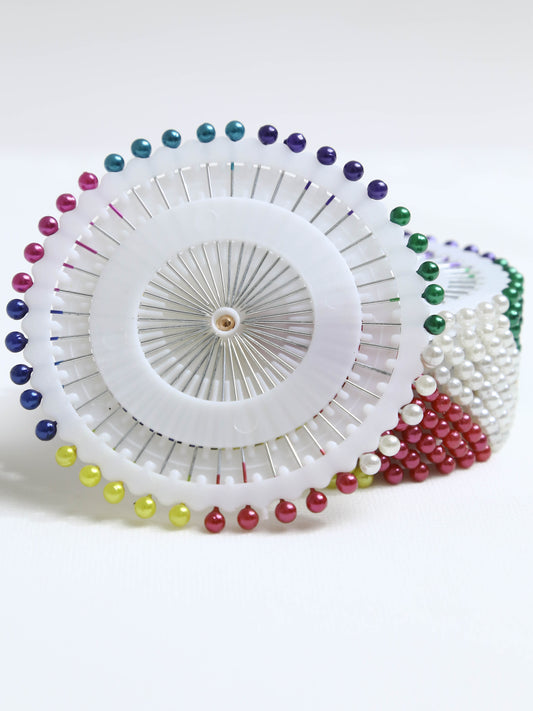 Round Hijab Pin Wheel Large- Multicolour - Hijab Styles