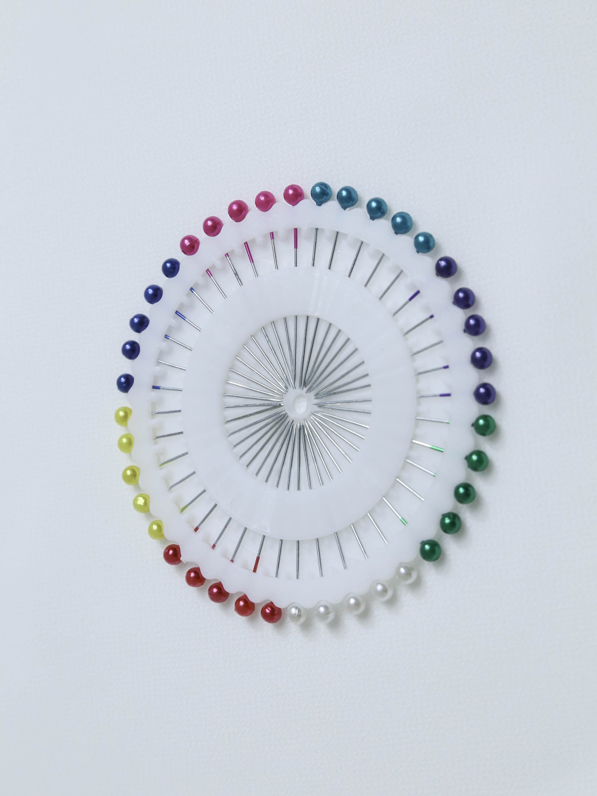 Round Hijab Pin Wheel Large- Multicolour - Hijab Styles