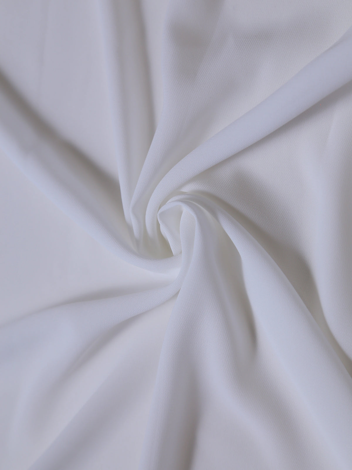 White Instant Hijab with Built-in Magnets