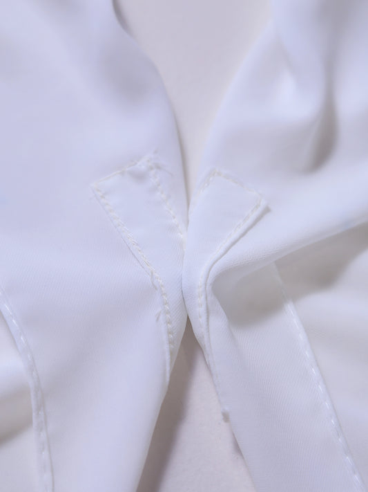 White Magnetic Instant Hijab Pakistan