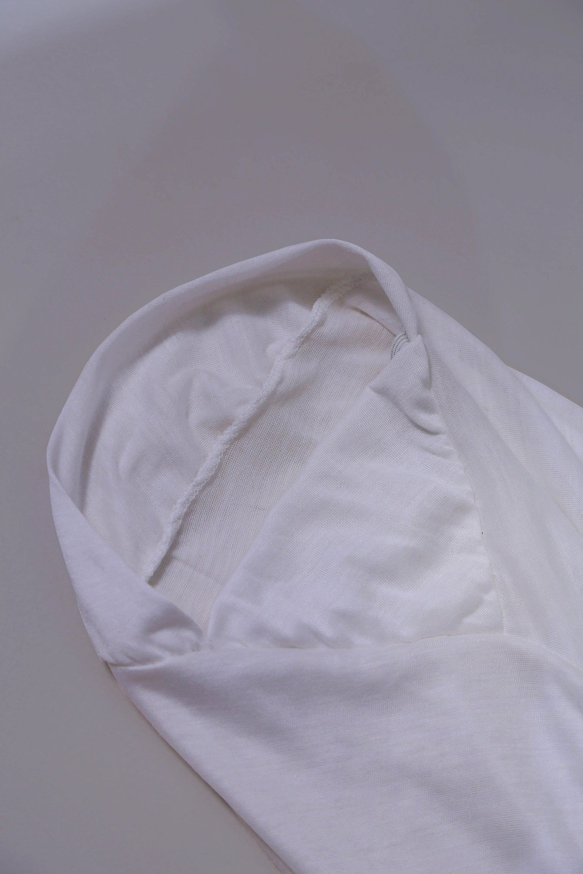 White makna hijab Pakistan soft breathable daily wear hijab