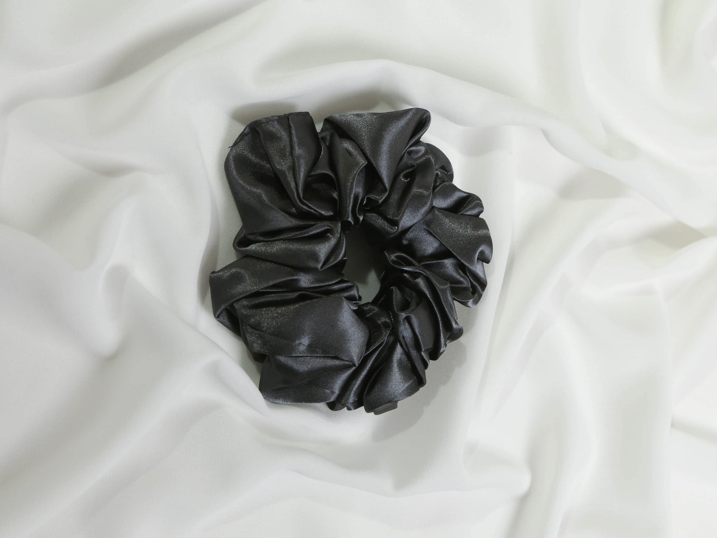 Luxury Silk Satin Scrunchie - Hijab Styles