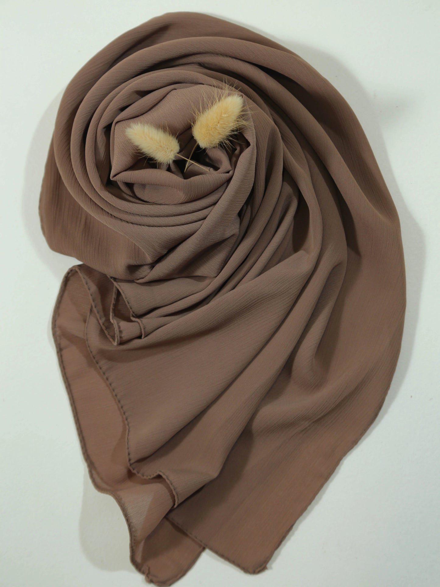  "crinkle georgette hijab mocha Pakistan hijabstyles"