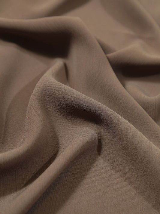 crinkle georgette hijab fabric with folds
