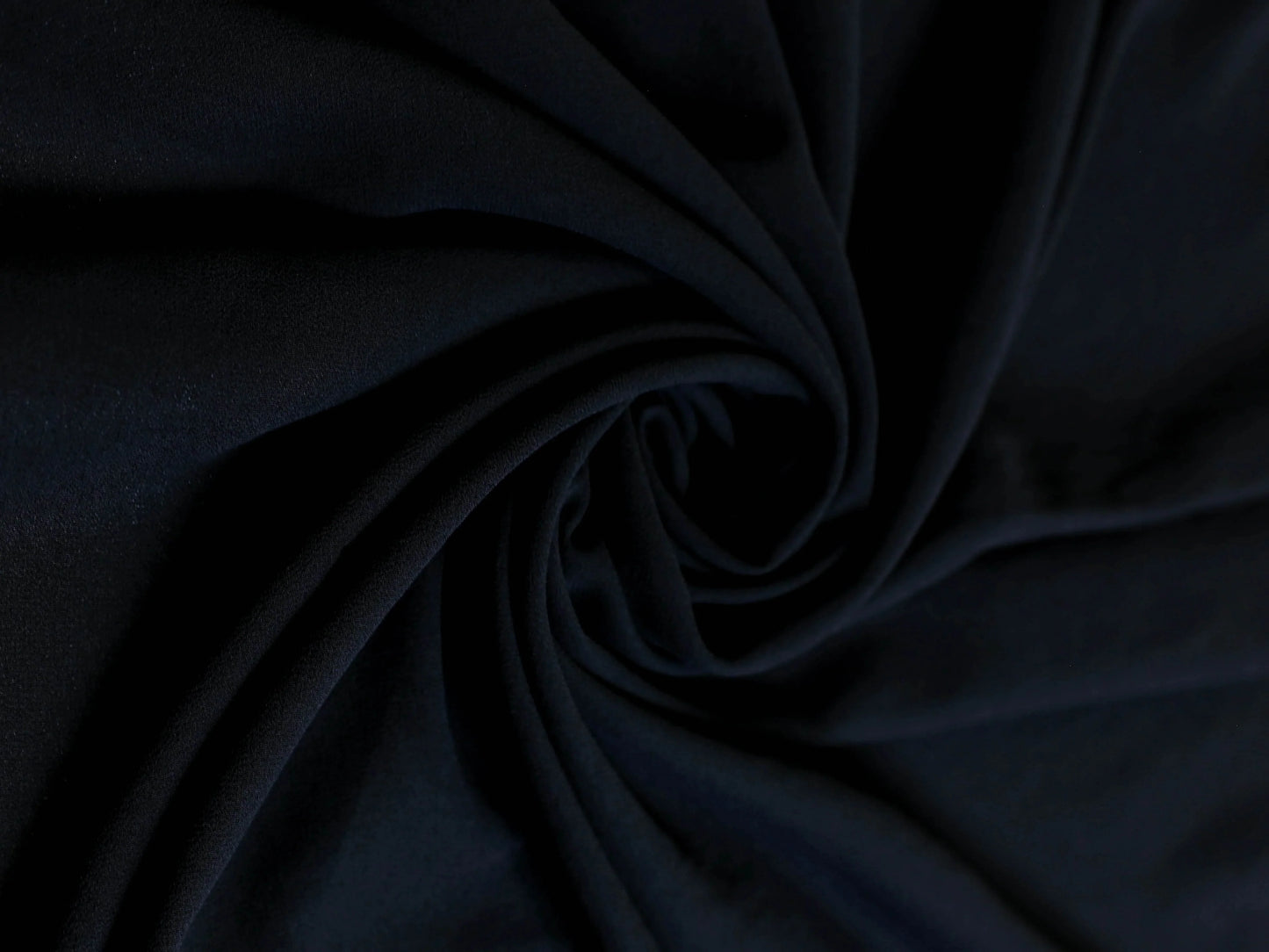 Georgette Plain-Black - Hijab Styles