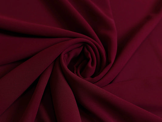 Georgette Plain-Maroon - Hijab Styles