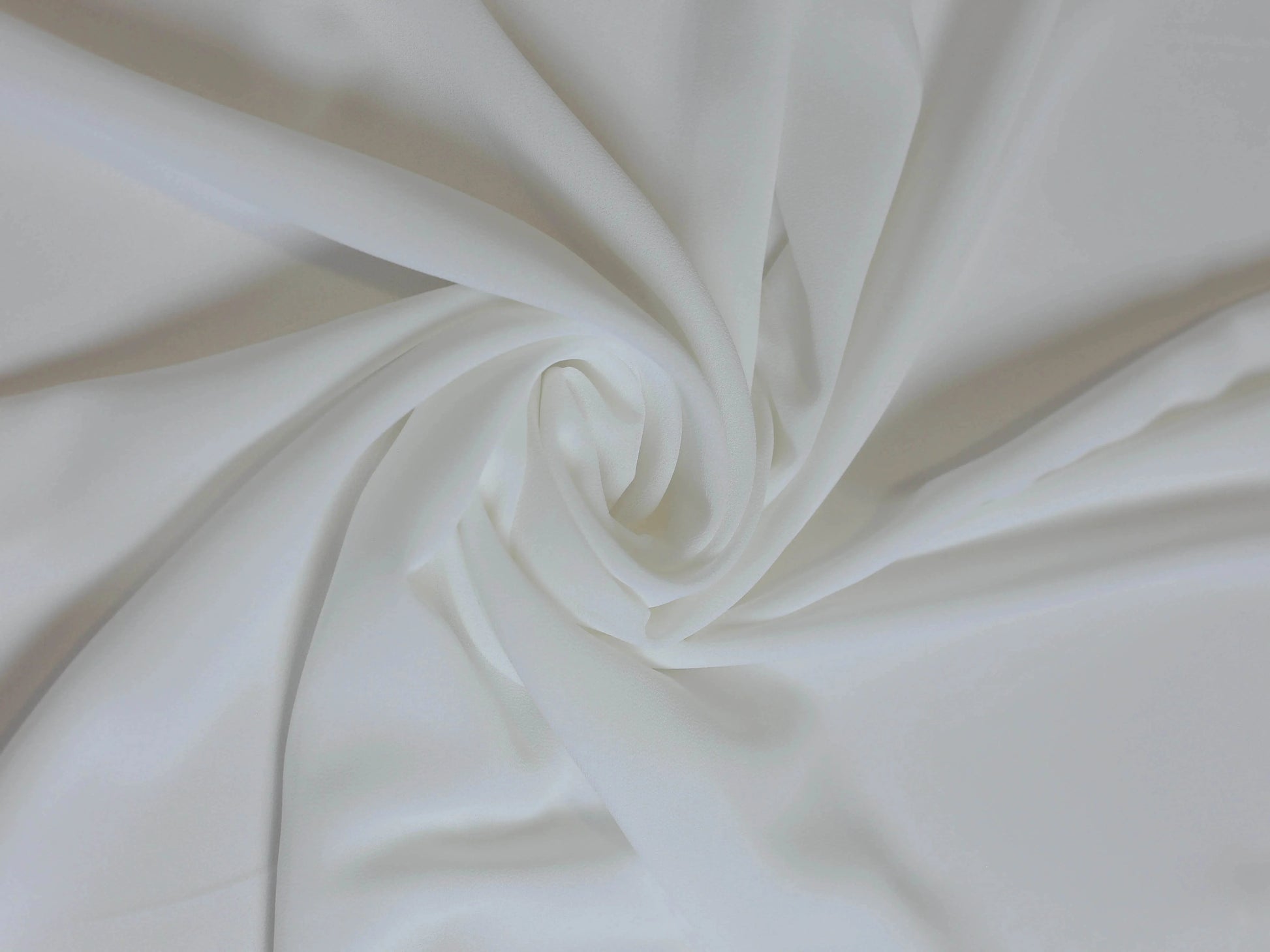 Georgette Plain-White - Hijab Styles