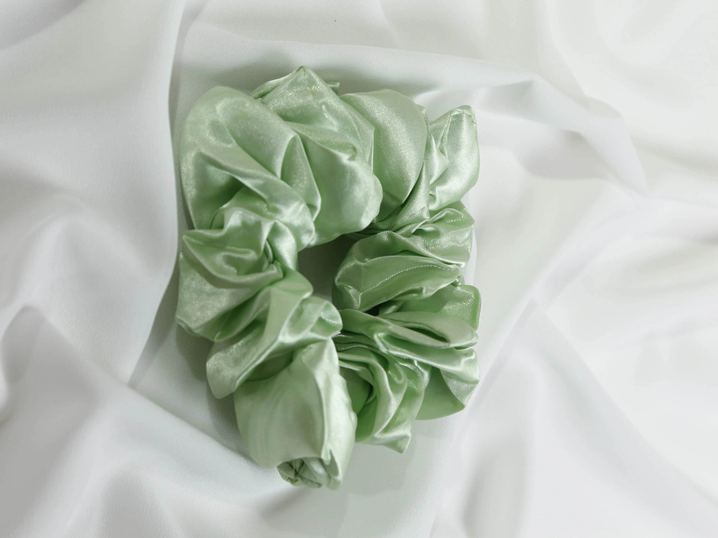 Luxury Silk Satin Scrunchie - Hijab Styles