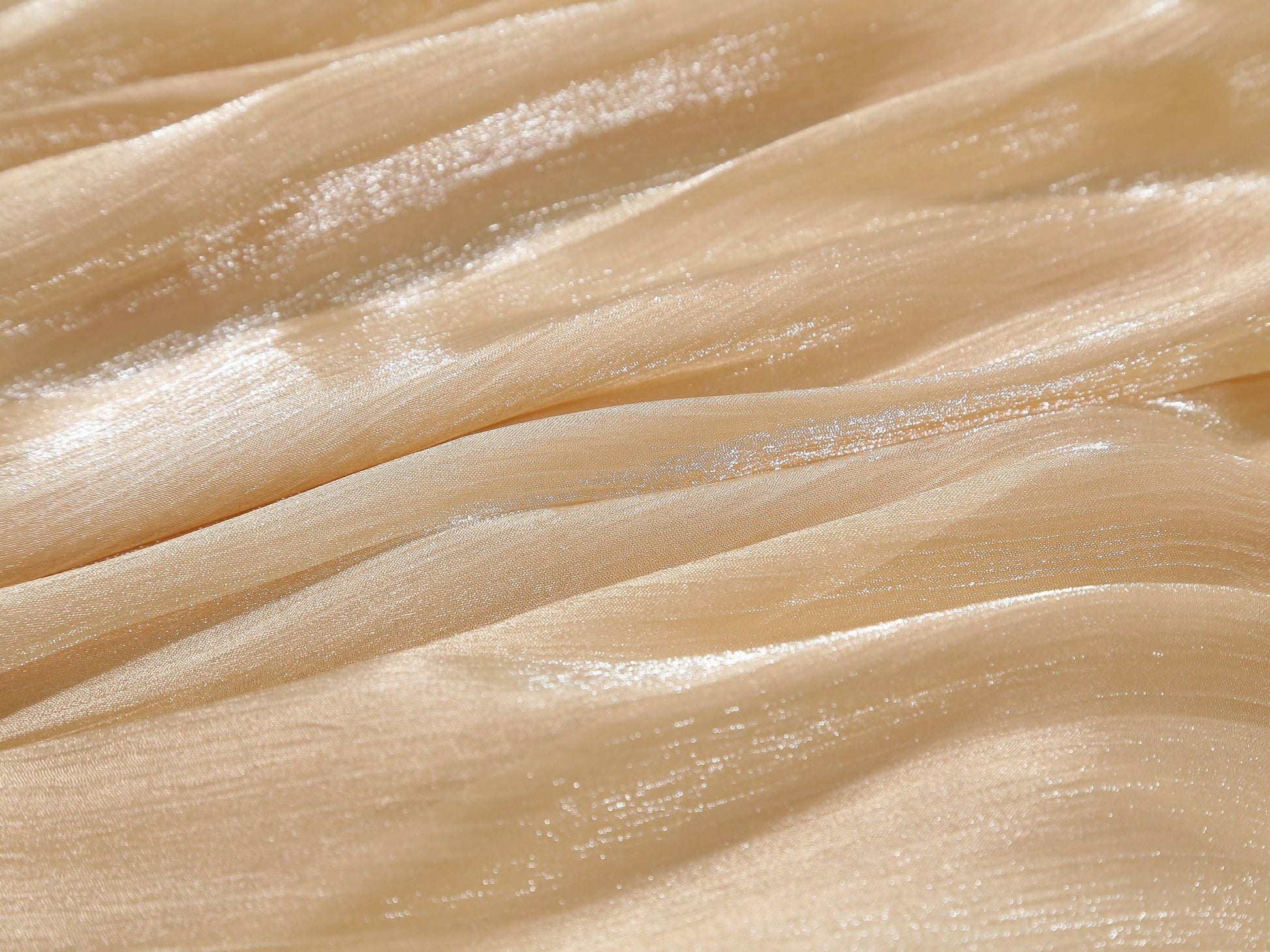Close-up of silk  fabric with a soft texture