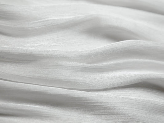 Luxury Silk Hijab -Pearl White - Hijab Styles