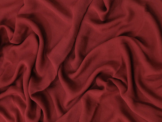 Premium soft maroon modal hijab with elegant drape
