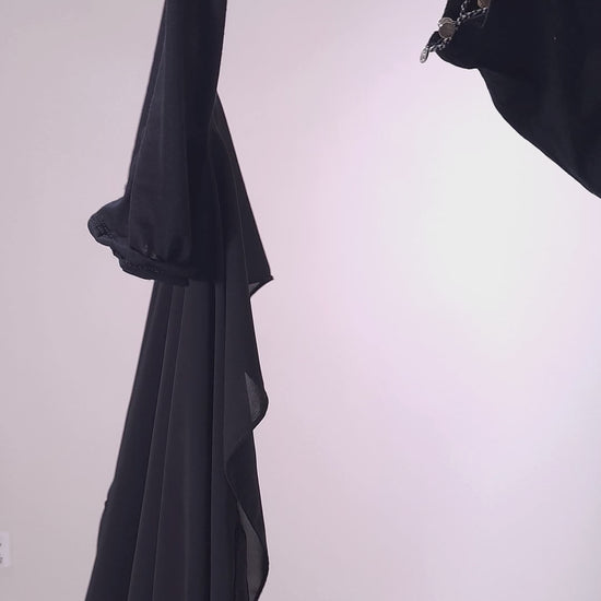 premium magnetic instant georgette hijab