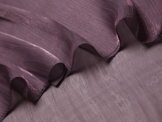 Soft lightweight Mauve silk hijab for weddings and Eid