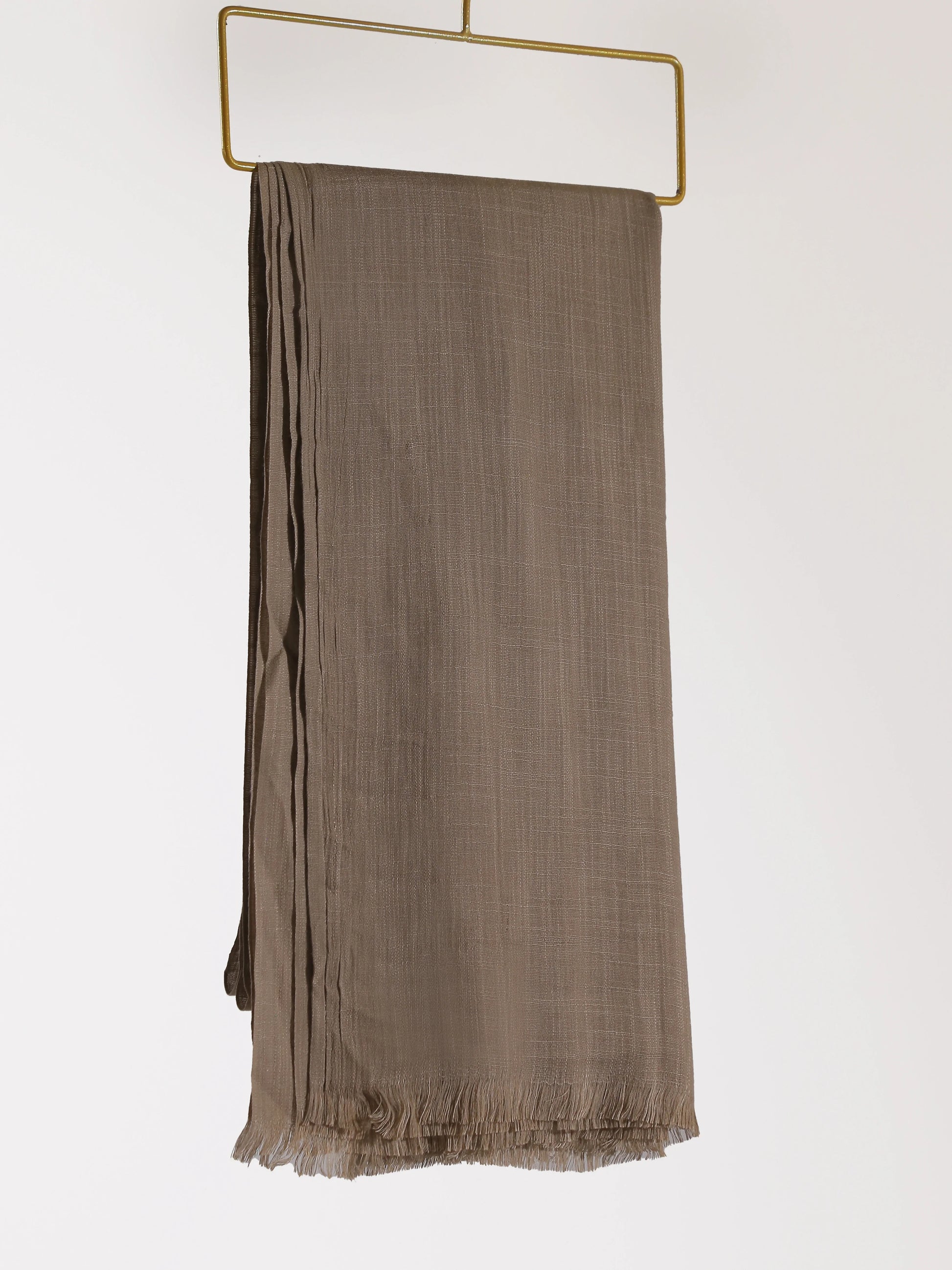 TURKISH LAWN CASHMERE-Chocolate Brown - Hijab Styles