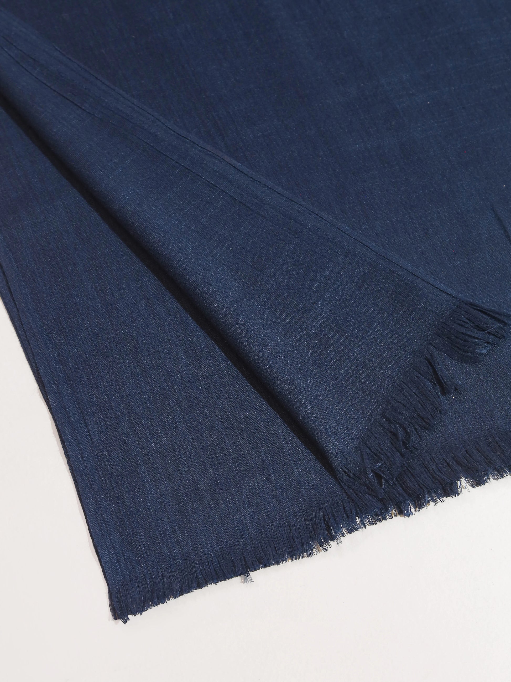 TURKISH LAWN CASHMERE- navy blue - Hijab Styles